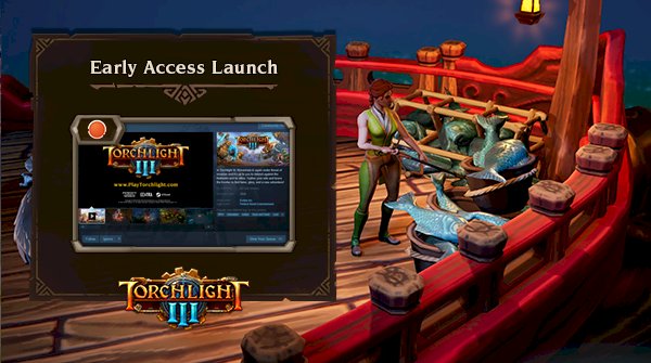 A Torchlight III fejlesztői a saját játékukat streamelik